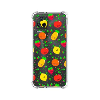 Funda Silicona Antigolpes Para Xiaomi Poco F4 5g Diseño Frutas 01 Dibujos