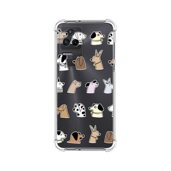 Funda Silicona Antigolpes Para Xiaomi Poco F4 5g Diseño Perros Dibujos