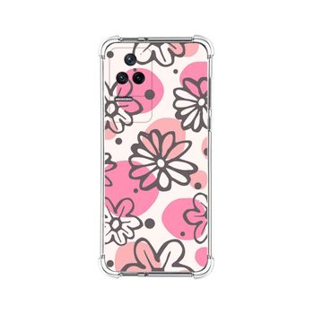 Funda Silicona Antigolpes Para Xiaomi Poco F4 5g Diseño Flores 09 Dibujos