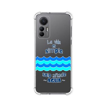 Funda Silicona Antigolpes Para Xiaomi 12 Lite 5g Diseño Agua Dibujos