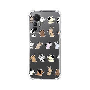 Funda Silicona Antigolpes Para Xiaomi 12 Lite 5g Diseño Perros Dibujos