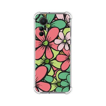 Funda Silicona Antigolpes Para Xiaomi 12 Lite 5g Diseño Flores 02 Dibujos