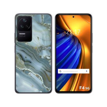 Funda Silicona Para Xiaomi Poco F4 5g Diseño Mármol 09 Dibujos