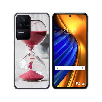 Funda Silicona Para Xiaomi Poco F4 5g Diseño Reloj Dibujos