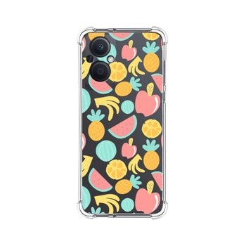 Funda Silicona Antigolpes Para Oppo Reno 8 Lite 5g Diseño Frutas 02 Dibujos