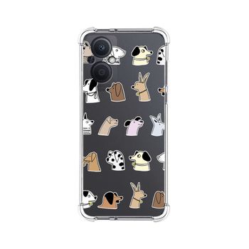 Funda Silicona Antigolpes Para Oppo Reno 8 Lite 5g Diseño Perros Dibujos