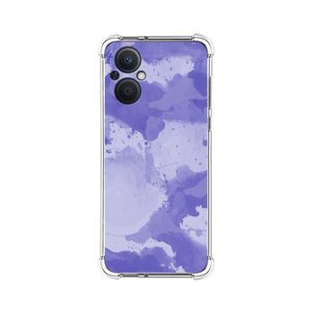 Funda Silicona Antigolpes Para Oppo Reno 8 Lite 5g Diseño Acuarela 01 Dibujos