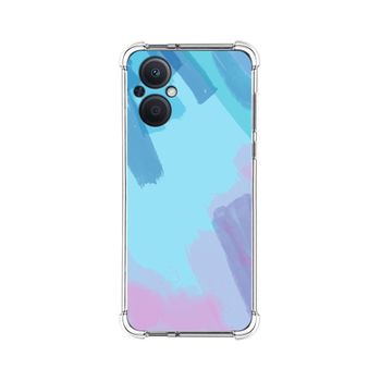 Funda Silicona Antigolpes Para Oppo Reno 8 Lite 5g Diseño Acuarela 10 Dibujos