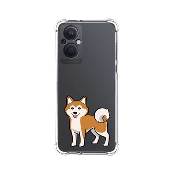 Funda Silicona Antigolpes Para Oppo Reno 8 Lite 5g Diseño Perros 02 Dibujos