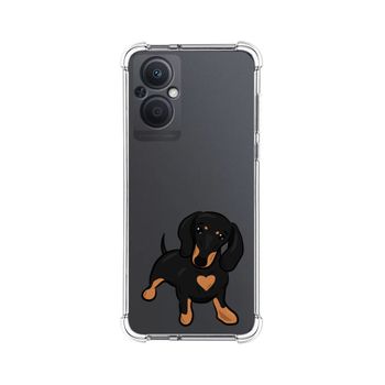 Funda Silicona Antigolpes Para Oppo Reno 8 Lite 5g Diseño Perros 04 Dibujos