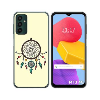 Funda Silicona Para Samsung Galaxy M13 4g Diseño Atrapasueños Dibujos