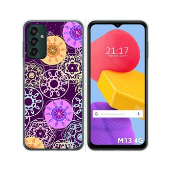 Funda Silicona Para Samsung Galaxy M13 4g Diseño Radial Dibujos