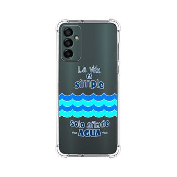 Funda Silicona Antigolpes Para Samsung Galaxy M13 4g Diseño Agua Dibujos