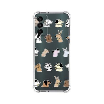 Funda Silicona Antigolpes Para Samsung Galaxy M13 4g Diseño Perros Dibujos