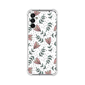 Funda Silicona Antigolpes Para Samsung Galaxy M13 4g Diseño Flores 01 Dibujos