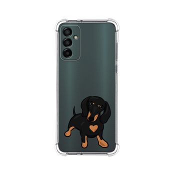 Funda Silicona Antigolpes Para Samsung Galaxy M13 4g Diseño Perros 04 Dibujos