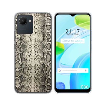 Funda Silicona Para Realme C30 Diseño Animal 01 Dibujos