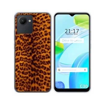 Funda Silicona Para Realme C30 Diseño Animal 03 Dibujos