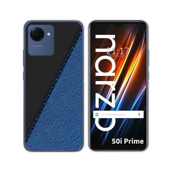 Funda Silicona Para Realme Narzo 50i Prime Diseño Cuero 02 Dibujos