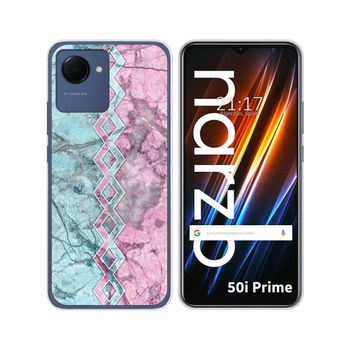 Funda Silicona Para Realme Narzo 50i Prime Diseño Mármol 08 Dibujos