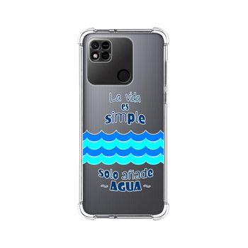 Funda Silicona Antigolpes Para Xiaomi Redmi 10a Diseño Agua Dibujos