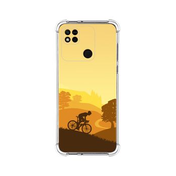 Funda Silicona Antigolpes Para Xiaomi Redmi 10a Diseño Ciclista Dibujos