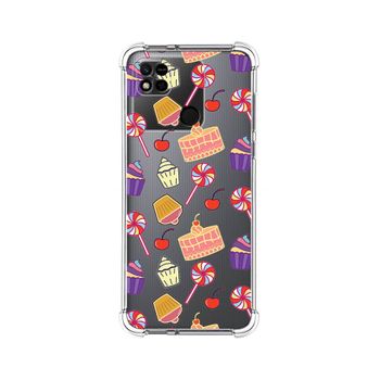 Funda Silicona Antigolpes Para Xiaomi Redmi 10a Diseño Dulces 01 Dibujos