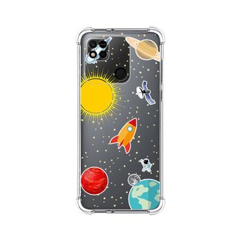 Funda Silicona Antigolpes Para Xiaomi Redmi 10a Diseño Espacio Dibujos