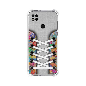 Funda Silicona Antigolpes Para Xiaomi Redmi 10a Diseño Zapatillas 04 Dibujos