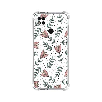 Funda Silicona Antigolpes Para Xiaomi Redmi 10a Diseño Flores 01 Dibujos