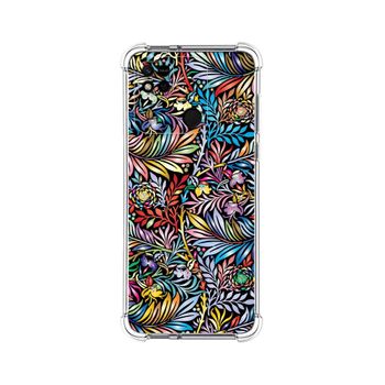 Funda Silicona Antigolpes Para Xiaomi Redmi 10a Diseño Flores 04 Dibujos