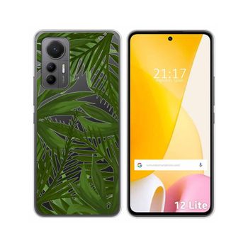 Funda Silicona Transparente Para Xiaomi 12 Lite 5g Diseño Jungla Dibujos