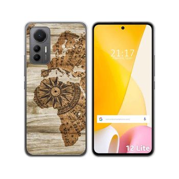 Funda Silicona Para Xiaomi 12 Lite 5g Diseño Madera 07 Dibujos