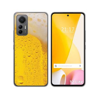 Funda Silicona Para Xiaomi 12 Lite 5g Diseño Cerveza Dibujos