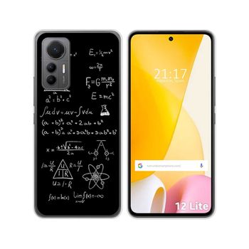 Funda Silicona Para Xiaomi 12 Lite 5g Diseño Formulas Dibujos