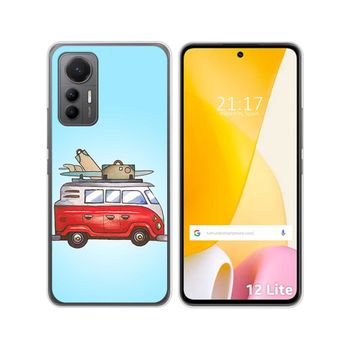 Funda Silicona Para Xiaomi 12 Lite 5g Diseño Furgoneta Dibujos