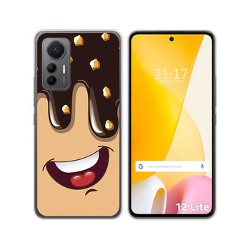 Funda Silicona Para Xiaomi 12 Lite 5g Diseño Helado Chocolate Dibujos