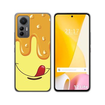 Funda Silicona Para Xiaomi 12 Lite 5g Diseño Helado Vainilla Dibujos