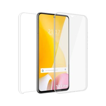 Funda Doble Transparente Pc + Tpu Full Body 360 Para Xiaomi 12 Lite 5g