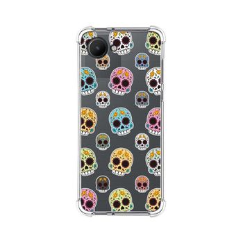 Funda Silicona Antigolpes Para Realme C30 Diseño Catrina Dibujos