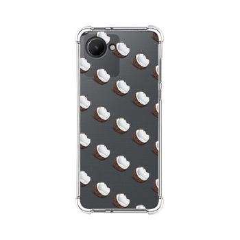 Funda Silicona Antigolpes Para Realme C30 Diseño Cocos Dibujos