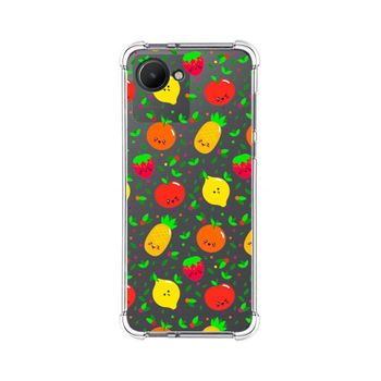 Funda Silicona Antigolpes Para Realme C30 Diseño Frutas 01 Dibujos