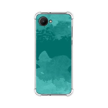 Funda Silicona Antigolpes Para Realme C30 Diseño Acuarela 06 Dibujos