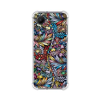 Funda Silicona Antigolpes Para Realme C30 Diseño Flores 04 Dibujos