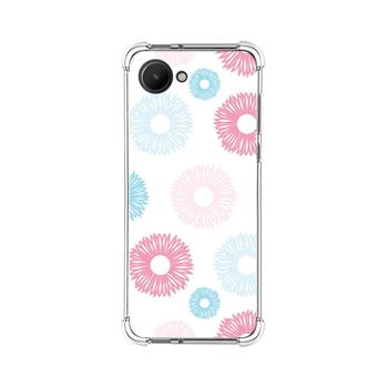 Funda Silicona Antigolpes Para Realme C30 Diseño Flores 06 Dibujos