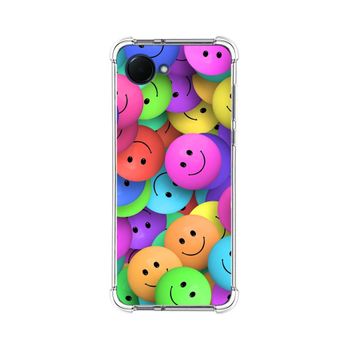 Funda Silicona Antigolpes Para Realme Narzo 50i Prime Diseño Smile Dibujos