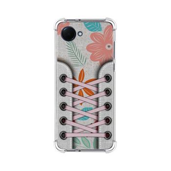 Funda Silicona Antigolpes Para Realme Narzo 50i Prime Diseño Zapatillas 09 Dibujos