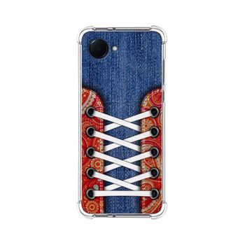 Funda Silicona Antigolpes Para Realme Narzo 50i Prime Diseño Zapatillas 11 Dibujos