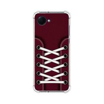 Funda Silicona Antigolpes Para Realme Narzo 50i Prime Diseño Zapatillas 17 Dibujos