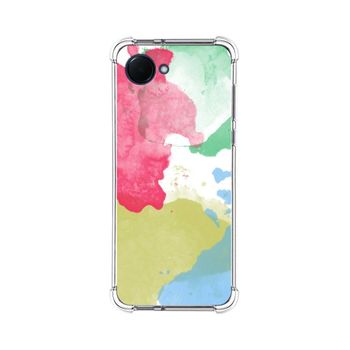 Funda Silicona Antigolpes Para Realme Narzo 50i Prime Diseño Acuarela 02 Dibujos